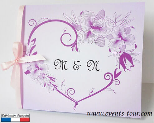 Faire part orchidee