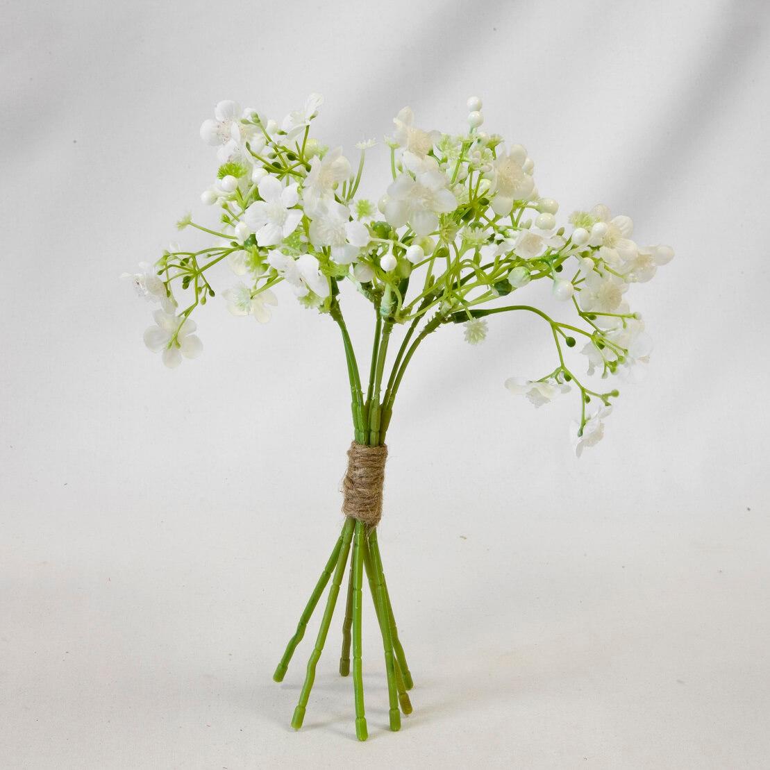 Fbo2011 bouquet de fleurs champetre blanc vert gypsophile