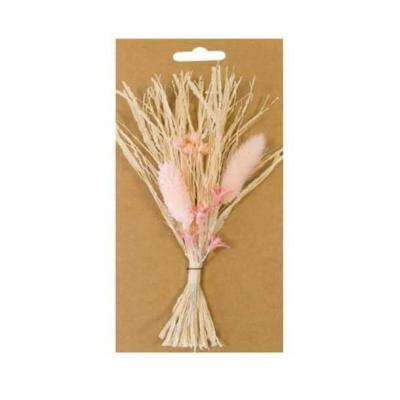 Fde198ro decoration bouquet fleurs avec graminees