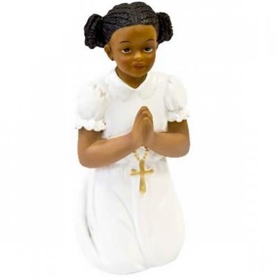 Figurine en resine communion fille