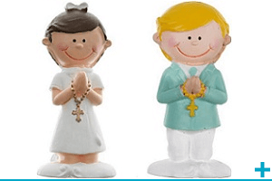 Figurine et sujet en resine communion