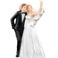 Figurine mariage selfie