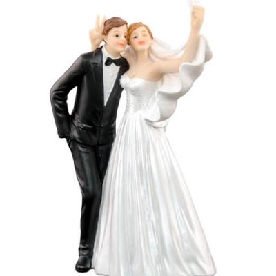 Figurine pour gateau de mariage