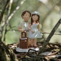 Figurine mariage voyage