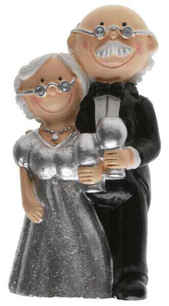 Figurine noce d argent