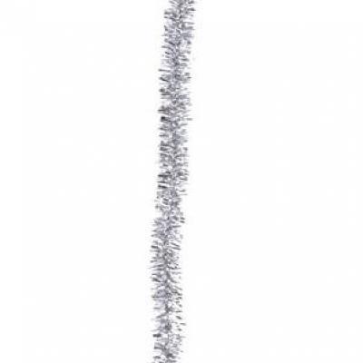 Fil chenille métallisé argent, 15cm (x6) REF/3535