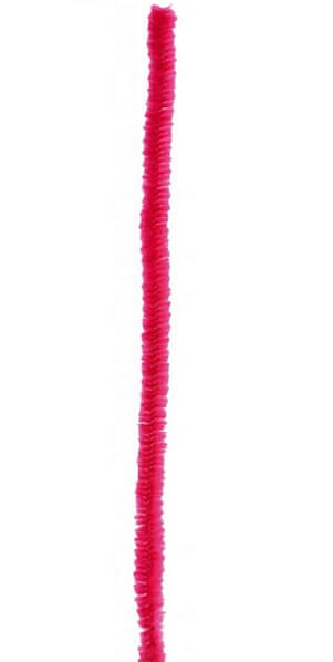Fil chenille fuchsia 1