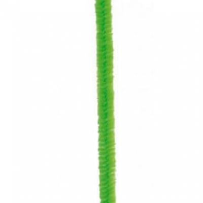Fil chenille vert, 15cm (x6) REF/3538