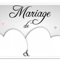 Fleche directionnelle mariage