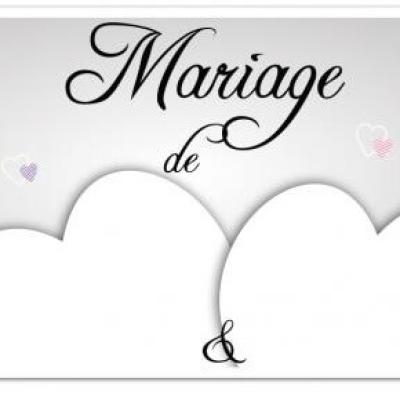 Fleche directionnelle mariage