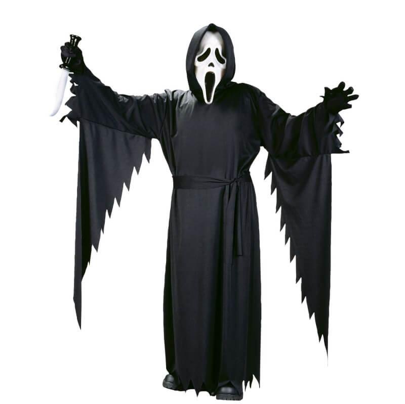 Fw8875 taille 170 cm deguisement adulte halloween scream ghost face