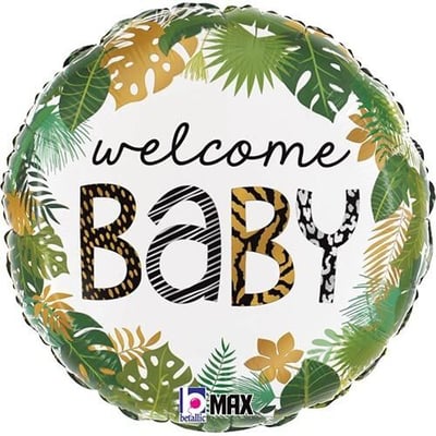 G26224p boutique gonflage ballon helium naissance bebe jungle pas de calais