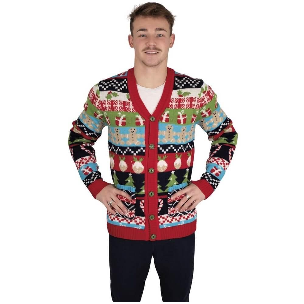 Gilet de noel homme taille l