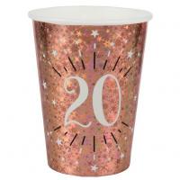 Gobelet anniversaire 20ans rose gold