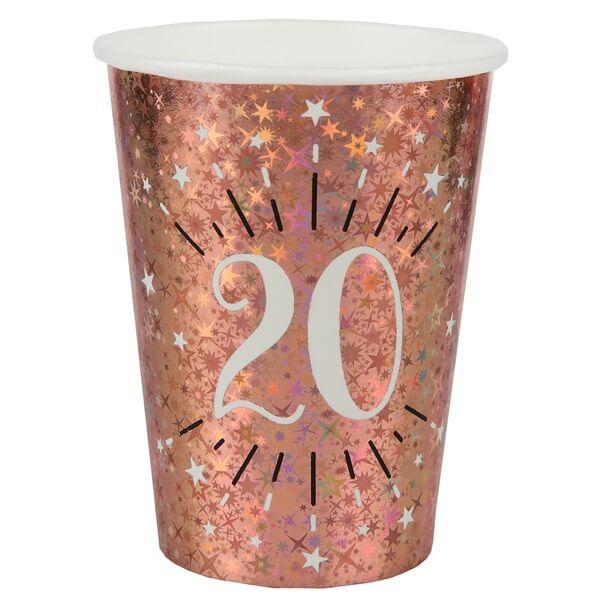 Gobelet anniversaire 20ans rose gold