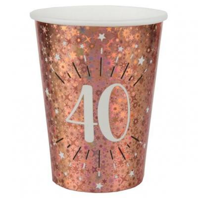 Gobelet anniversaire 40ans rose gold