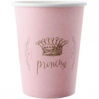 Gobelet anniversaire pricesse rose