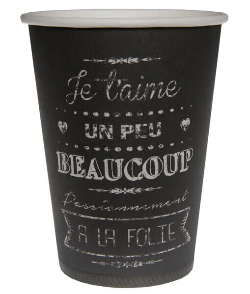 Gobelet mariage je t aime