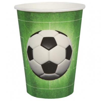 Gobelet vert foot en carton (x10) REF/6869