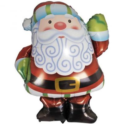 Grand ballon aluminium pere noel