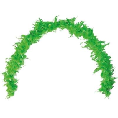 Grand Boa vert en plumes pour votre fête de 180cm (x1) REF/21607