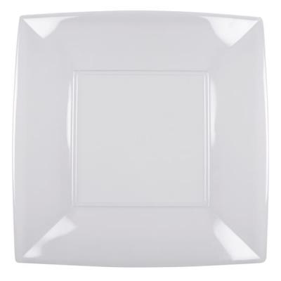 Grande assiette transparente incassable 29cm