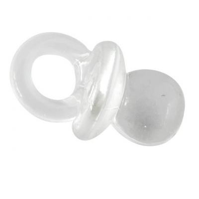 Grosse tetine transparente a attacher