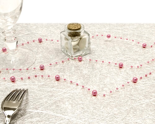 Guirlande de decoration rose