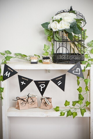 Guirlande de lierre verte 6