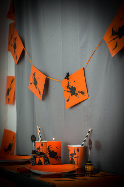 Guirlande sorciere halloween 3