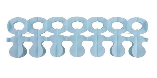 Guirlande tetine bleu