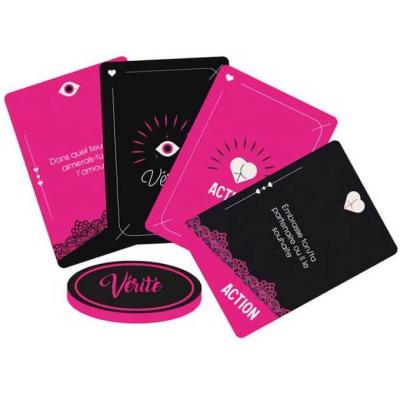 Jeu de carte action ou verite