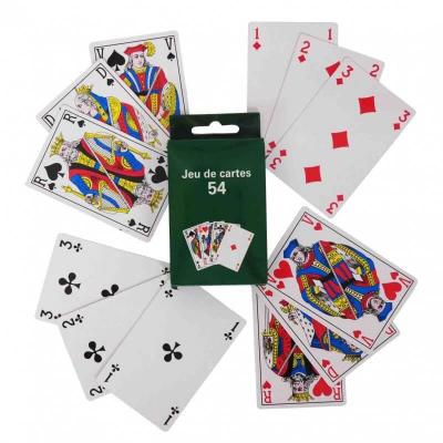 Jeu intemporel de 54 cartes (x1) REF/JC7154