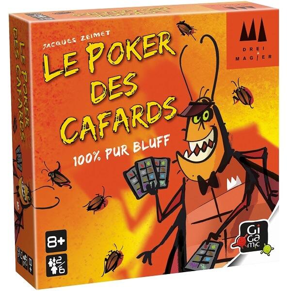 Jeu de bluff poker des cafards