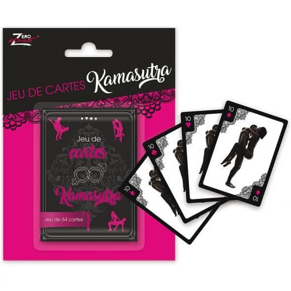 Cadeau de fête adulte avec cartes du jeu Kamasutra R/SEXR018