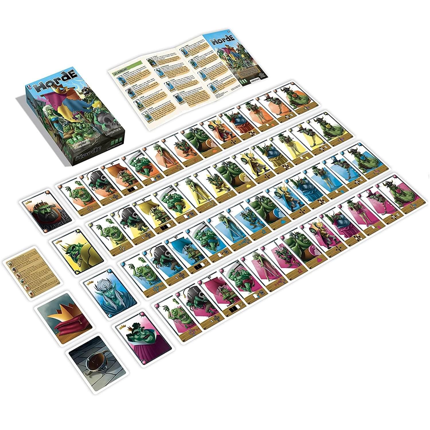 Jeu de cartes gigamic horde