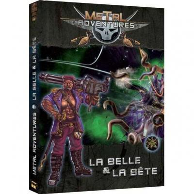 Jeu de rôle en livre: Metal Adventure, la belle et la bête (x1) REF/OPMABB