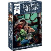 Jeu de societe avec ambiance donjons et siphons