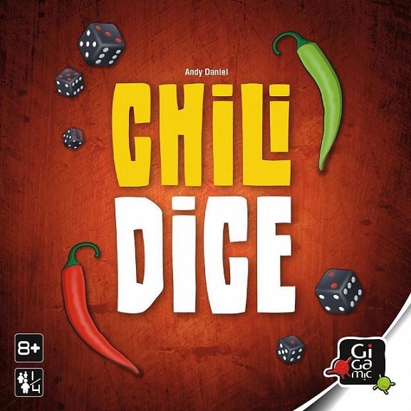 Jeu de societe avec des gigamic chili dice