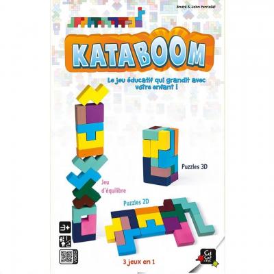 Jeu de société en bois Kataboom (x1) REF/GZFKB