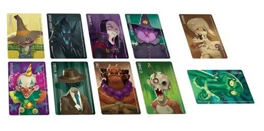 Jeu de societe gigamic similo monstres halloween