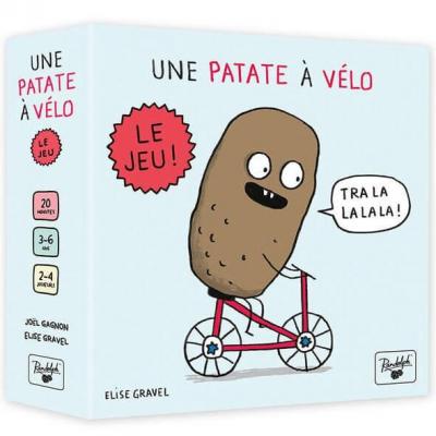 Jeu de société pour enfants: Une patate à vélo (x1) REF/JPAT