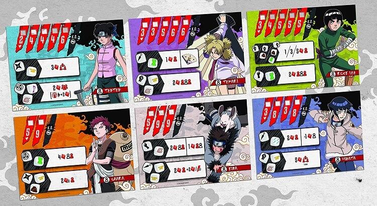 Jeu de societe naruto extension arena genin