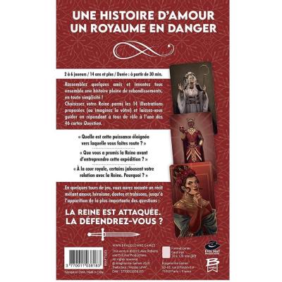 Jeu de societe avec cartes pour la reine