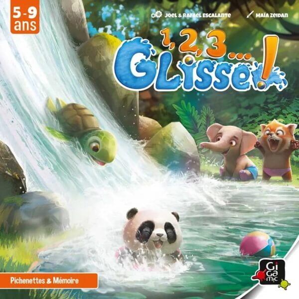 Jeu de societe pour enfant gigamic 1 2 3 glisse