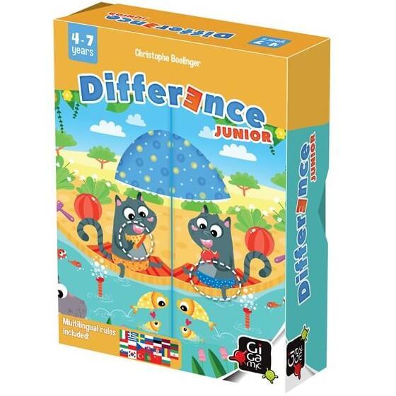 Jeu de société pour enfants: Différence junior REF/GJJD