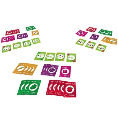 Jeu de cartes salade 2 points