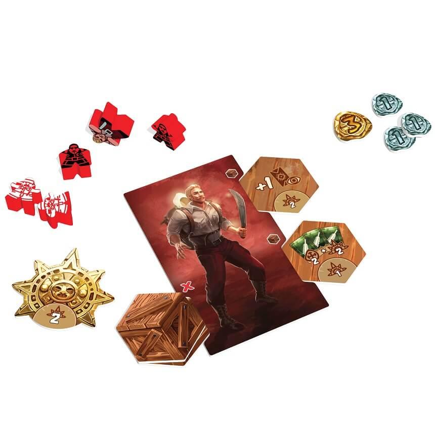 Jeu de societe strategique quetzal