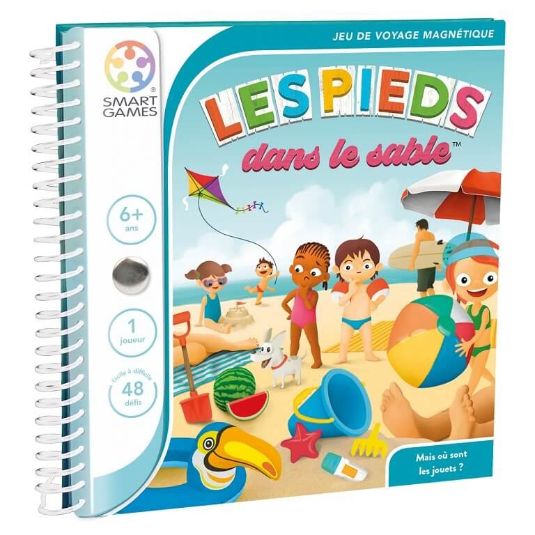 Jeu enfant de voyage magnétique SmartGames: Les pieds dans le sable.