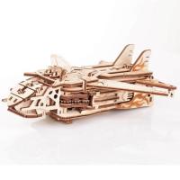 Jeu puzzle en bois 3d mr playwood avion